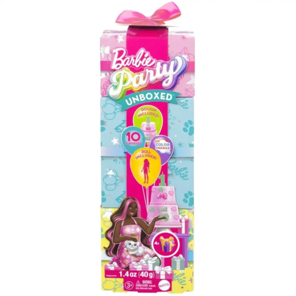 Barbie: Party Reveal Meglepetés szett - Mattel kép 1