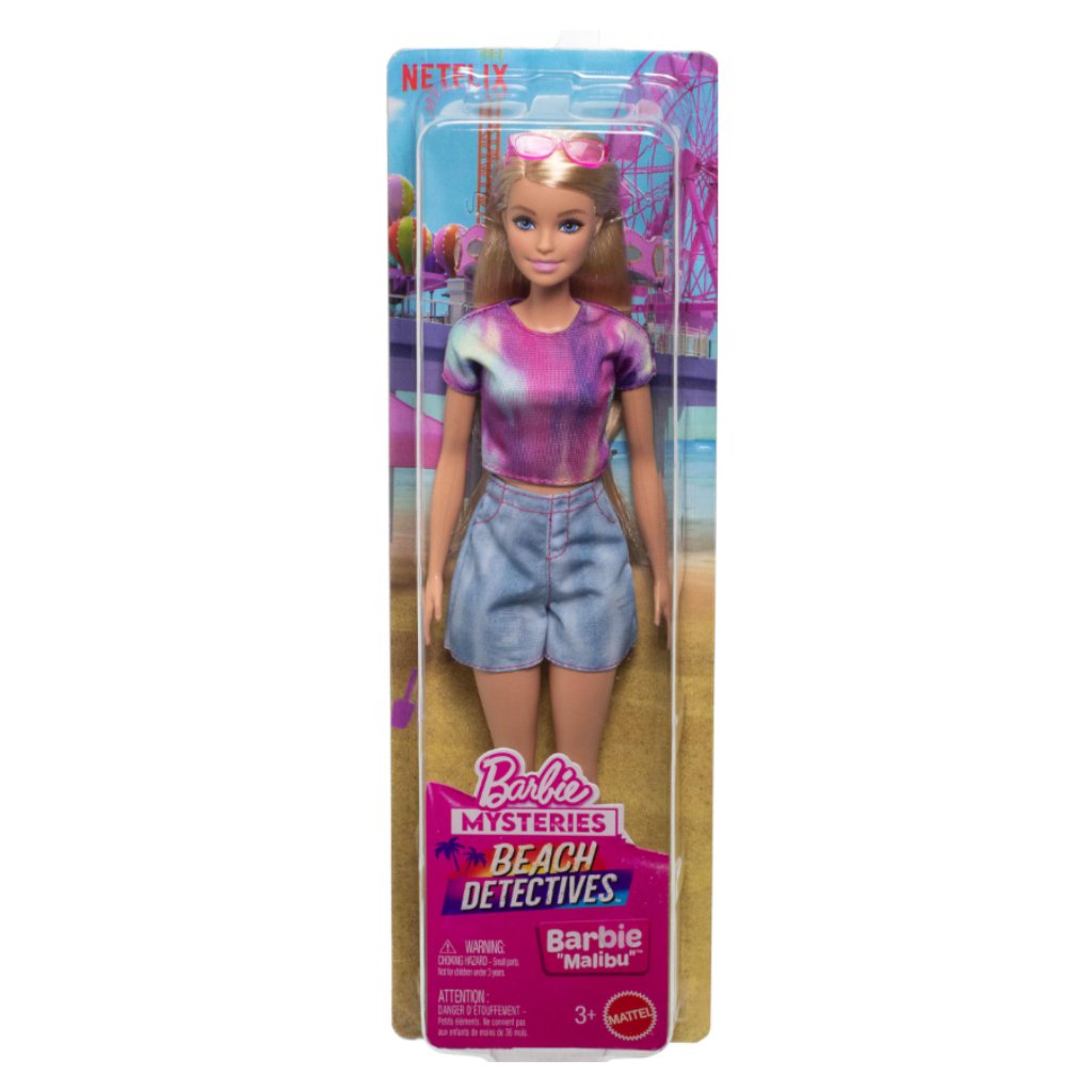 Barbie Rejtélyek: Tengerparti nyomozók Malibu baba - Mattel kép 1