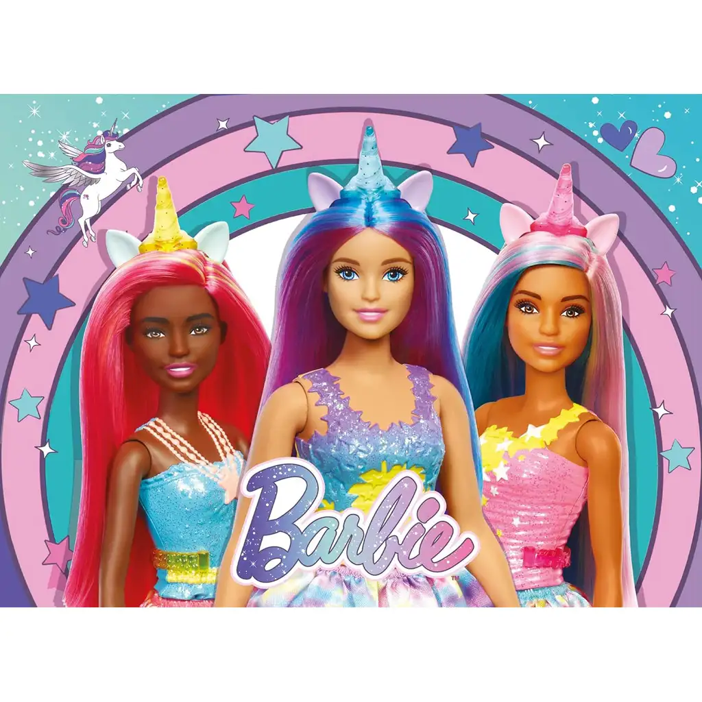 Barbie mágikus unikornis 48db-os puzzle 35x25cm - Lisciani kép 2