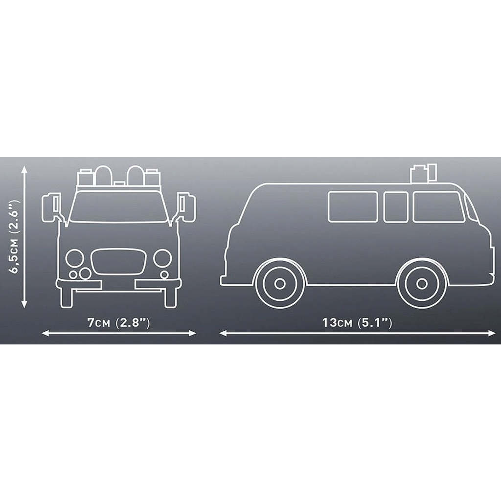 COBI: Barkas B1000 mentőautó építőjáték (24595) kép 4
