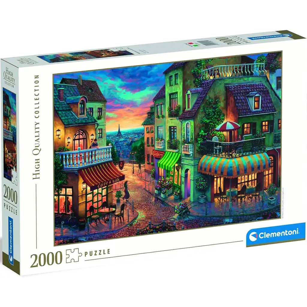 Barlangolás Párizs körül 2000db-os HQC puzzle - Clementoni kép 1