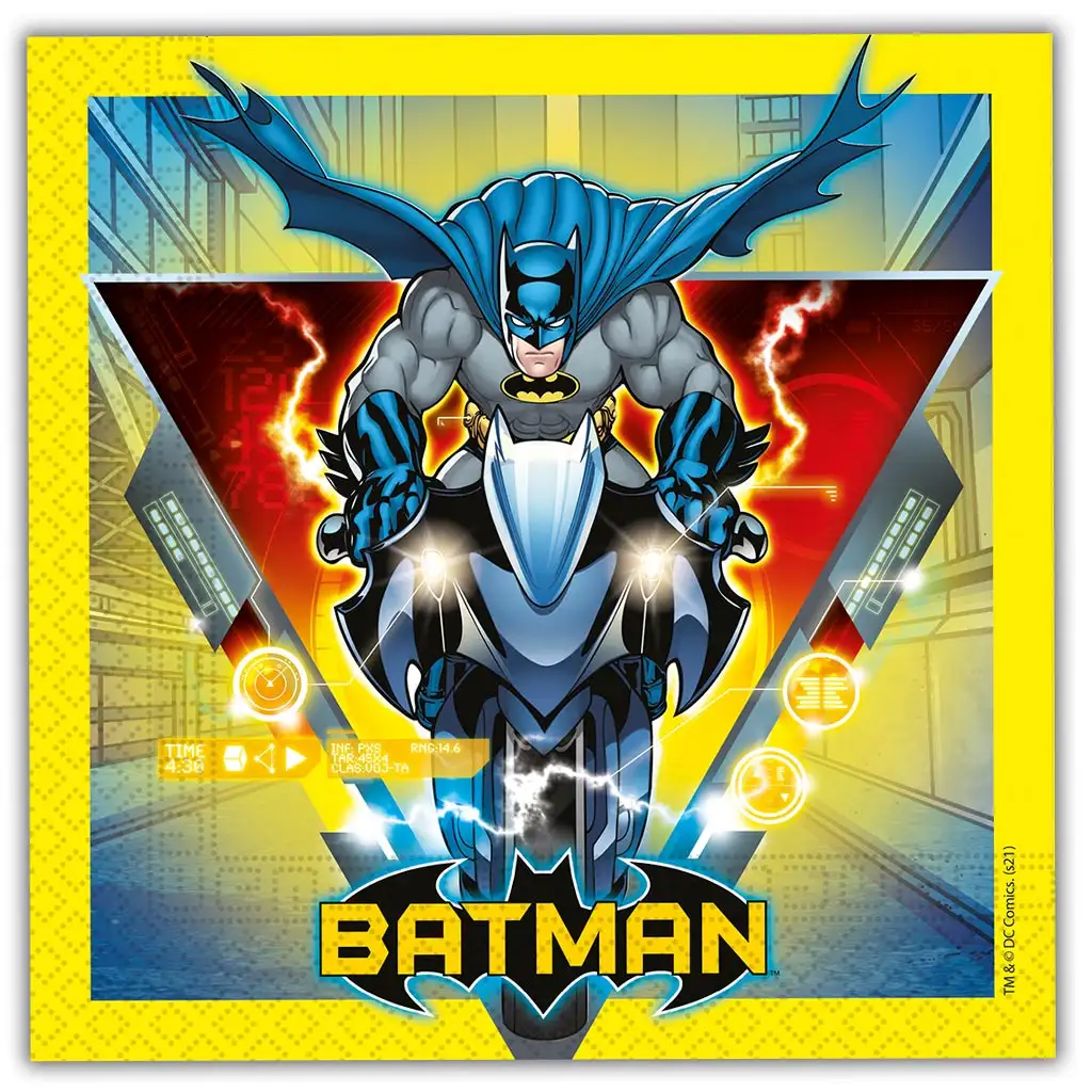 Batman a szuperhős 2 rétegű szalvéta 20db-os csomag kép 1