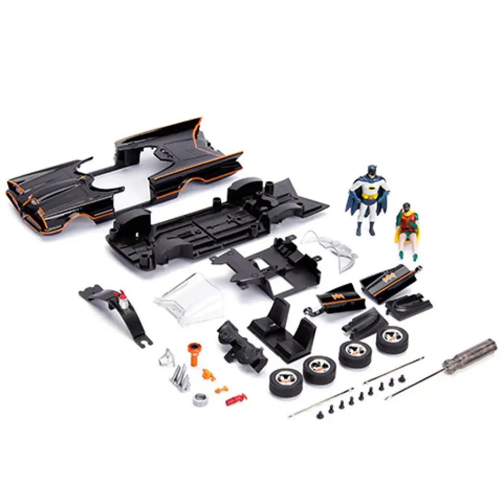 Batman: Animated Classic TV Batmobile összeszerelhető fém autó 1/24 - Simba Toys kép 2