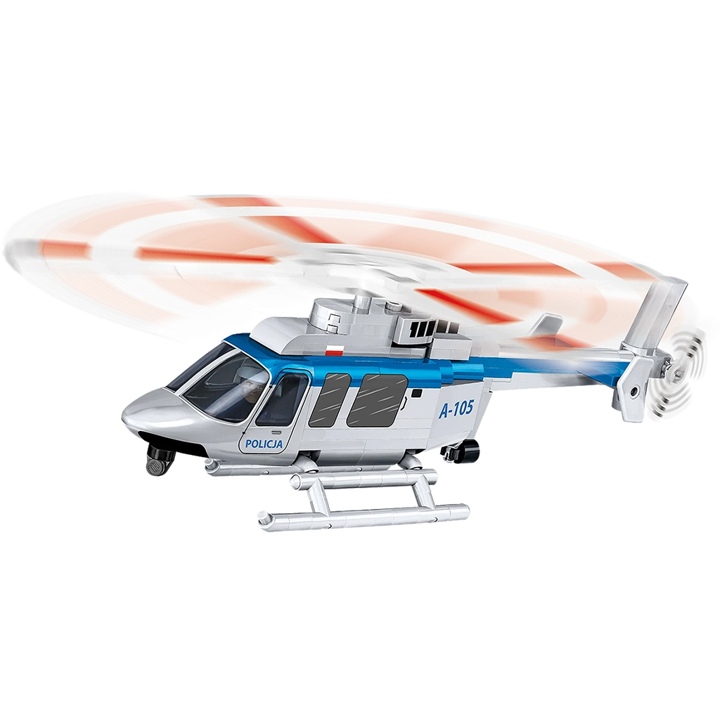 COBI: Bell 407 Rendőrség építőjáték (26628) kép 2