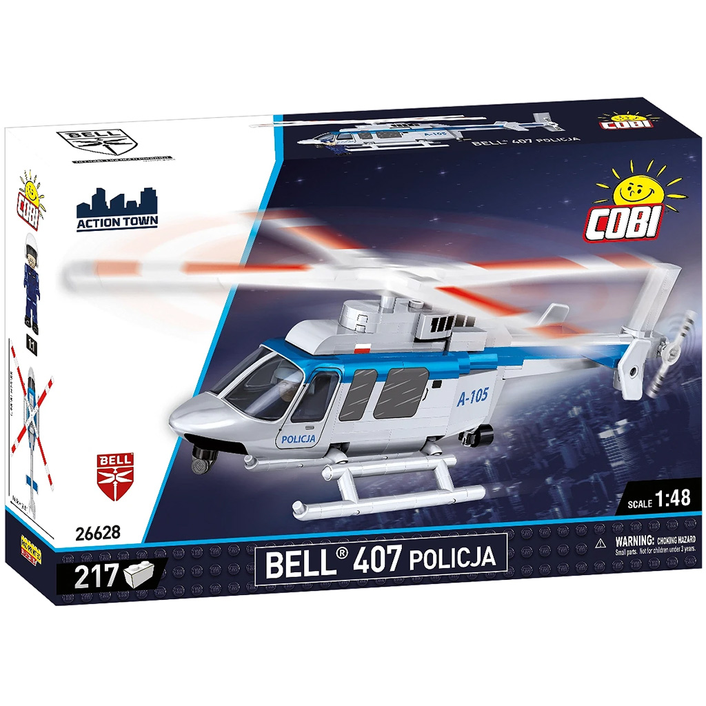 COBI: Bell 407 Rendőrség építőjáték (26628) kép 1