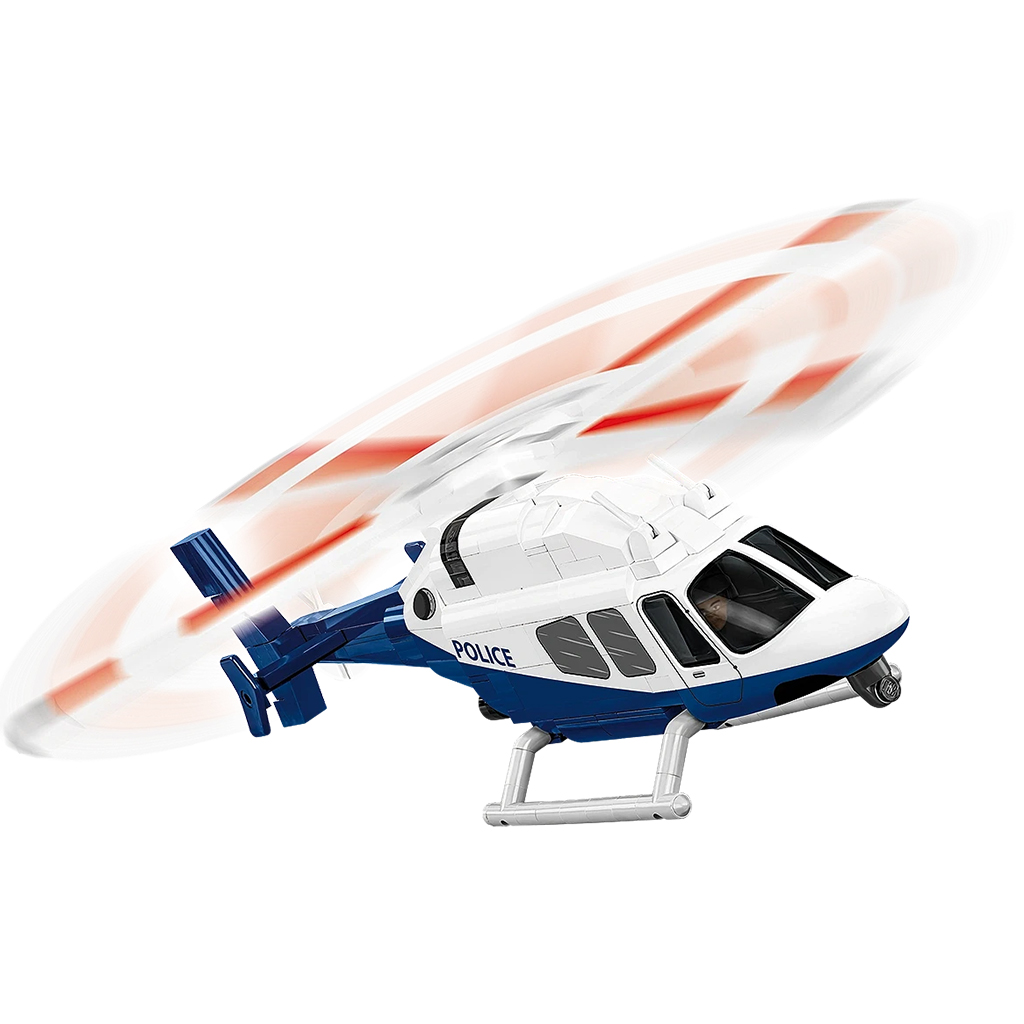 COBI: Bell 429 Rendőrség helikopter építőjáték (26630) kép 2