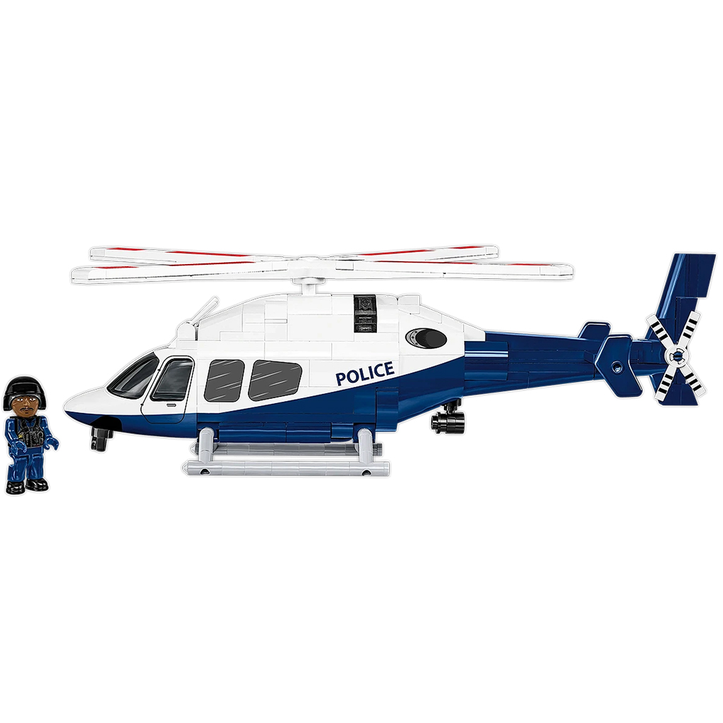 COBI: Bell 429 Rendőrség helikopter építőjáték (26630) kép 3