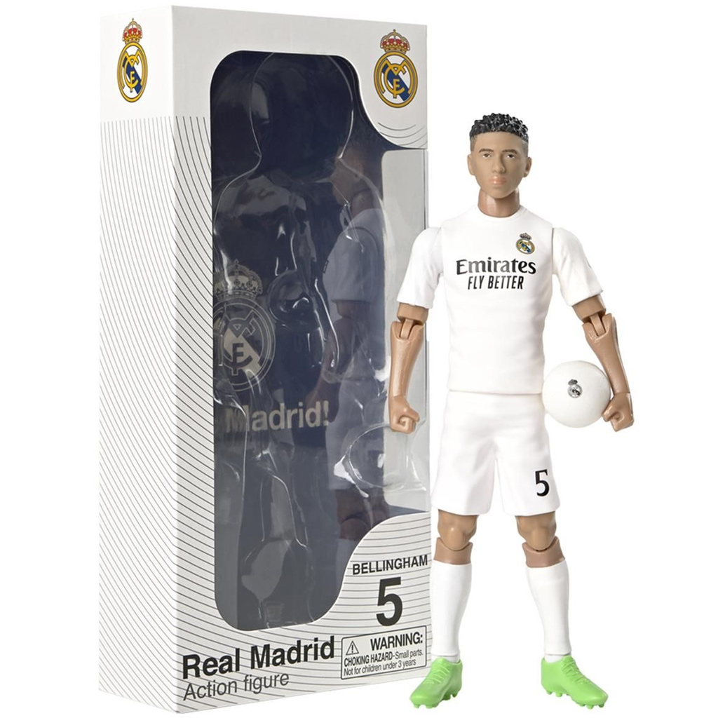 Focista akciófigura, 20 cm - Real Madrid, Bellingham 5-ös mezben kép 1