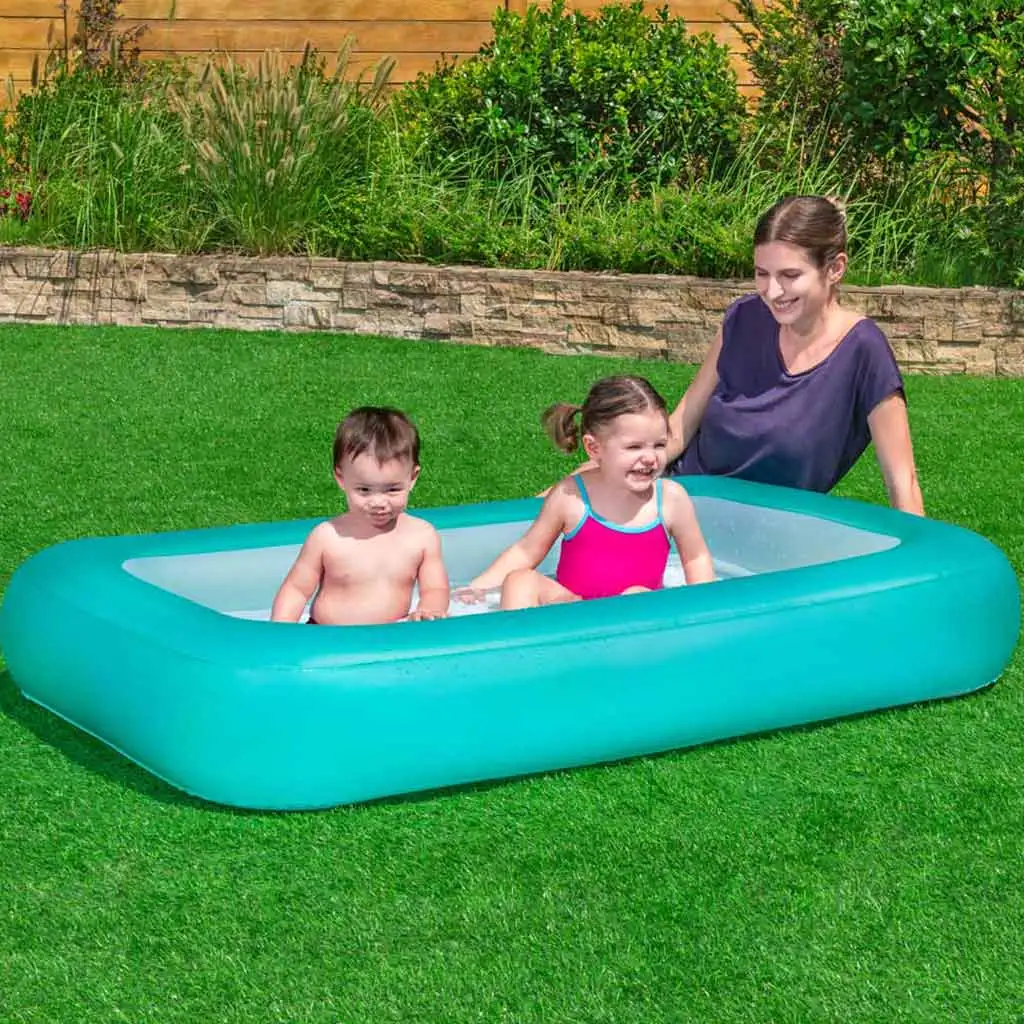Bestway: Aquababes™ négyzet alakú gyűrűs pancsolómedence 165 x 104 x 25 cm kép 2