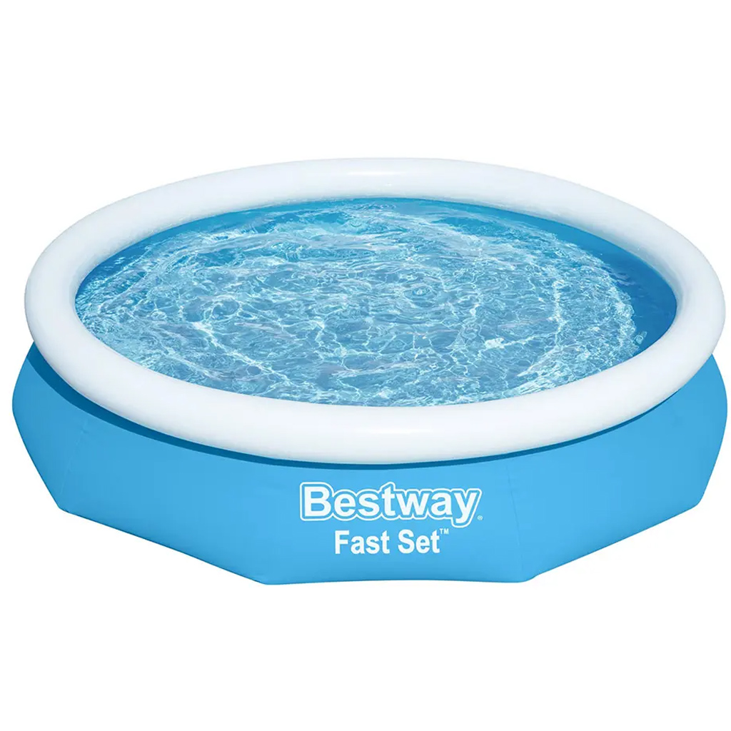 Bestway: Fast Set felfújható peremű medence 305x66cm kép 1