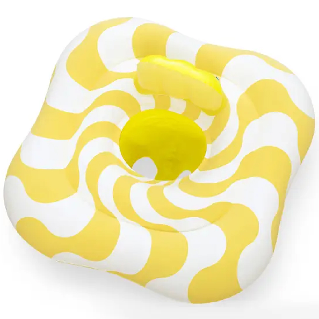 Bestway: Swim Safe kétgyűrűs beülős baba úszógumi 79 cm kép 1