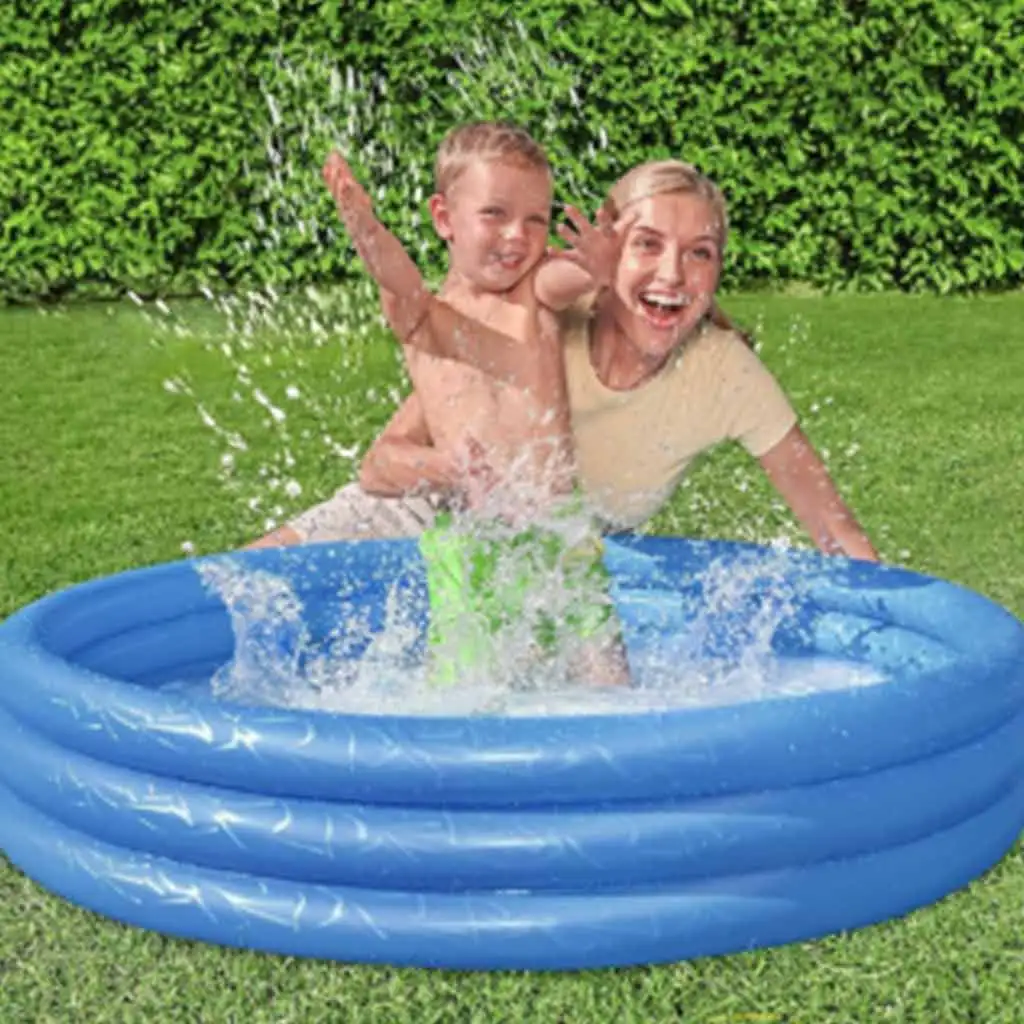 Bestway: Háromgyűrűs felfújható gyerekmedence 102 cm x 25 cm kép 2