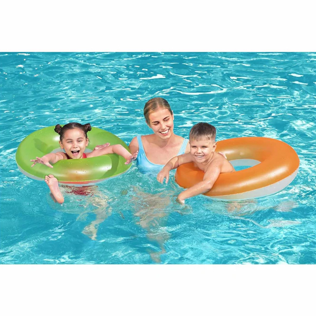 Bestway: Matt neon mintás úszógumi kétféle változatban 76cm 1db kép 4