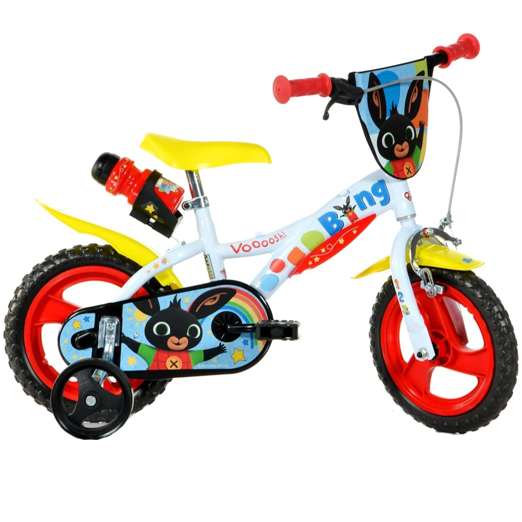Bing piros gyerek bicikli 12-es méretben - Dino Bikes kerékpár kép 1