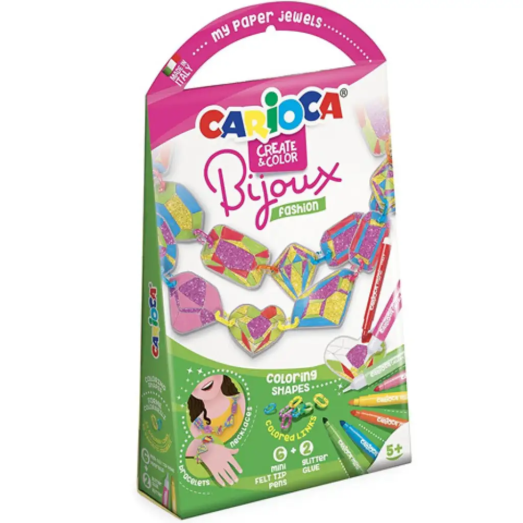 Bijoux Fashion ékszerkészítő kreatív játékszett - Carioca kép 1