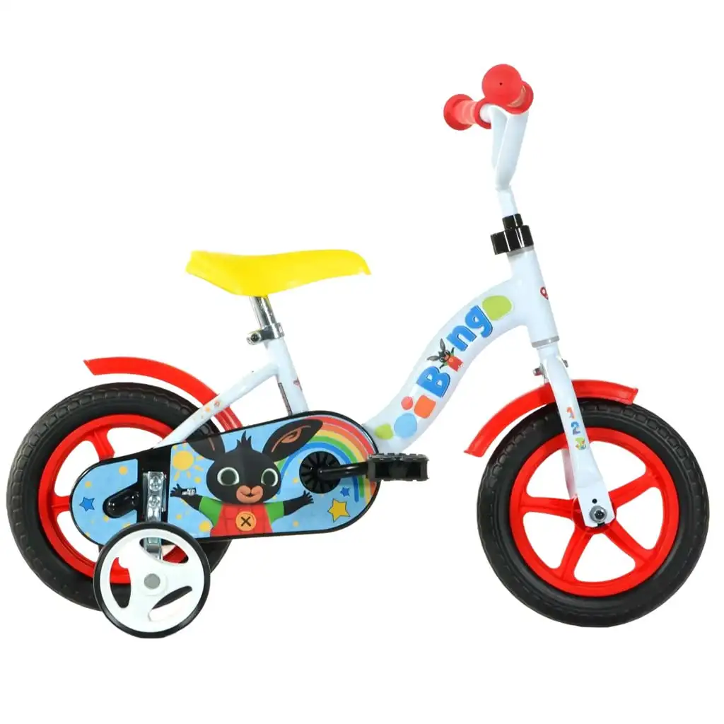 Bing sokszínű gyerek bicikli 10-es méretben - Dino Bikes kerékpár kép 1
