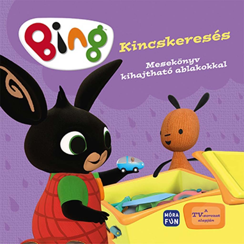Móra: Bing - Kincskeresés mesekönyv kihajtható ablakokkal kép 1