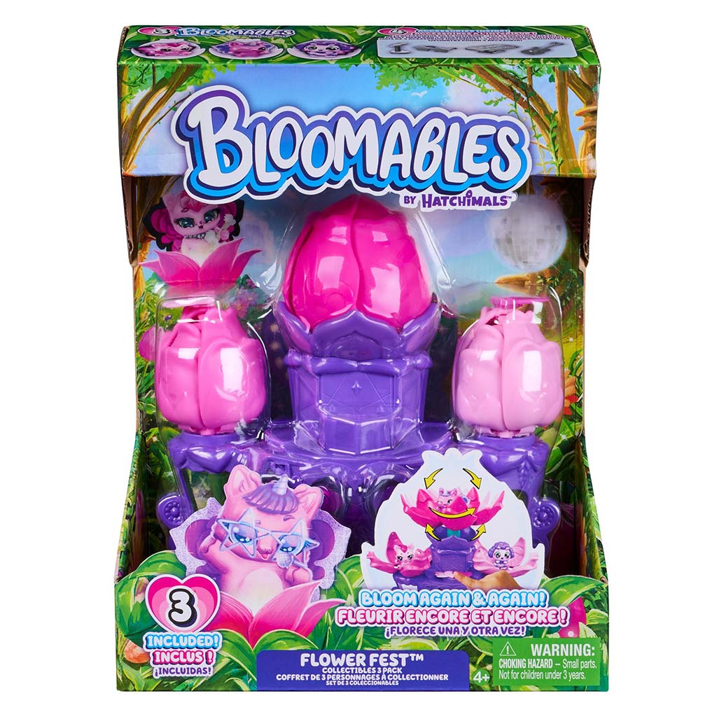 Hatchimals: Bloomables Virág fesztivál játékszett - Spin Master kép 1