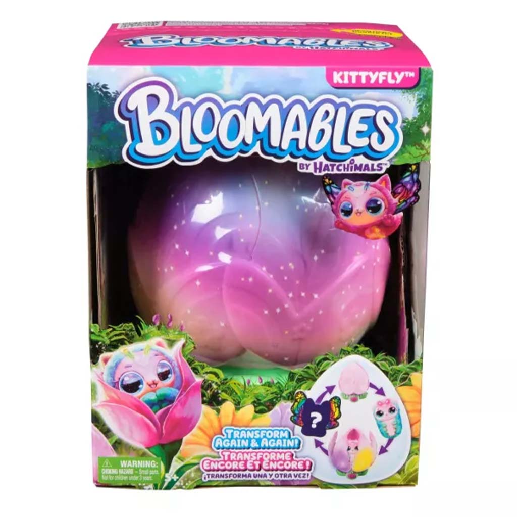 Hatchimals: Bloomables Kittyfly meglepetés Cicapillangó virágban - Spin Master kép 1