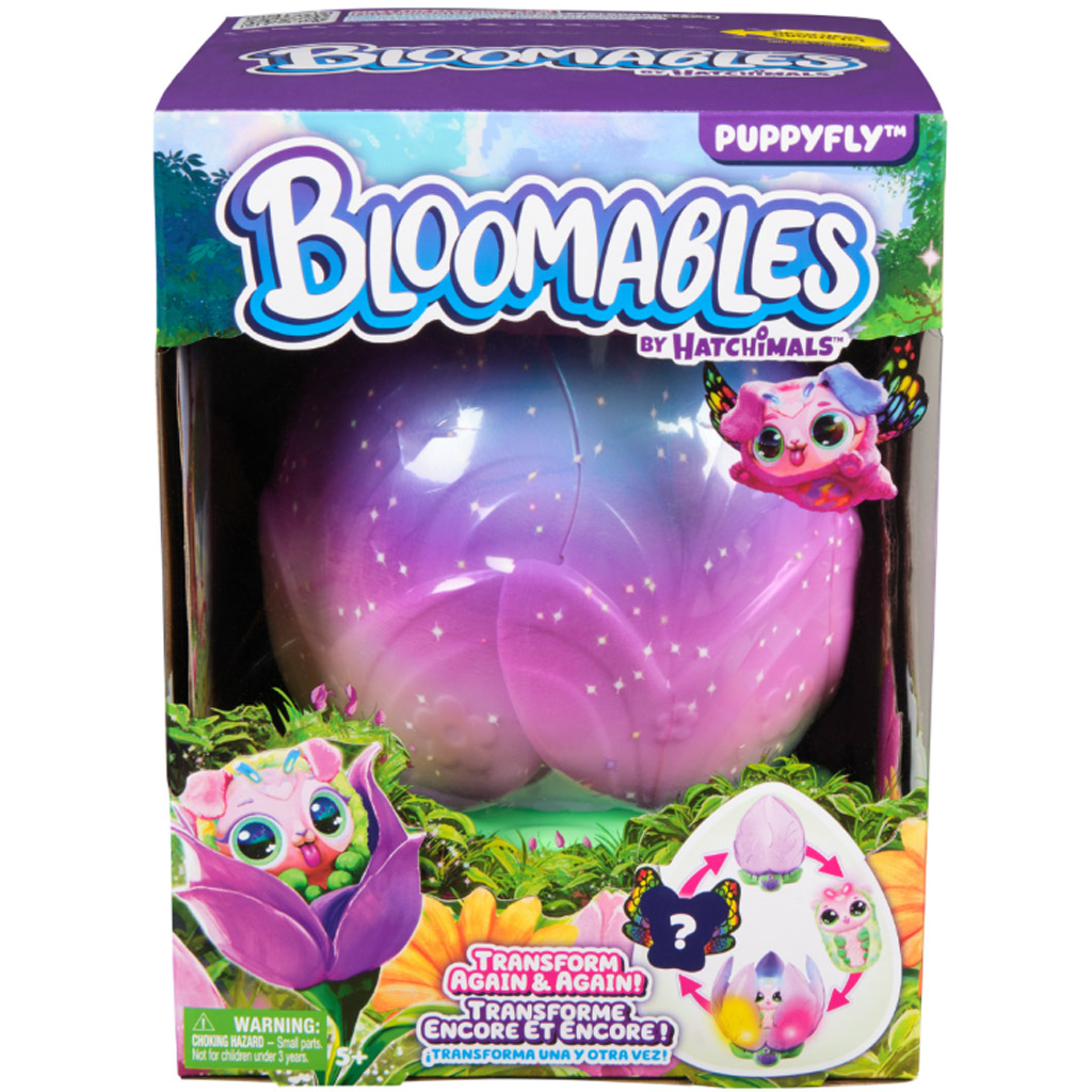 Hatchimals: Bloomables surprise - Puppyfly meglepetés kutyapillangó virágban - Spin Master kép 1
