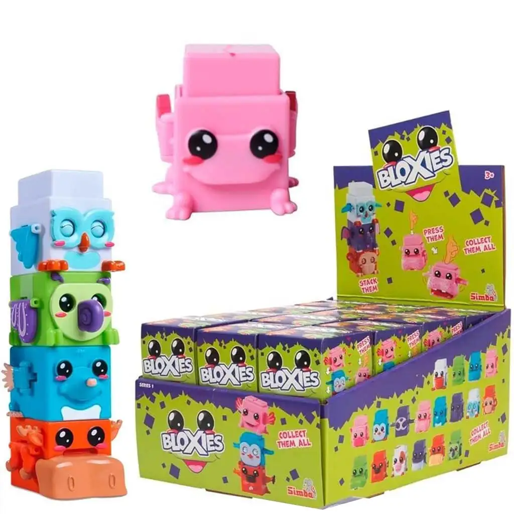 Bloxies: Gyűjthető meglepetés figura - 1. széria - Simba toys kép 1