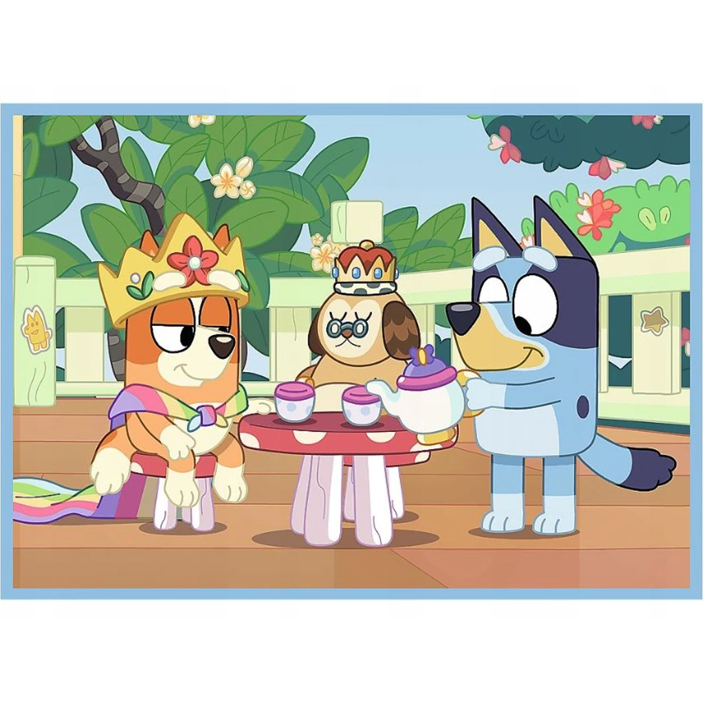 Bluey világa 4 az 1-ben 12-15-20-24db-os puzzle - Trefl kép 4