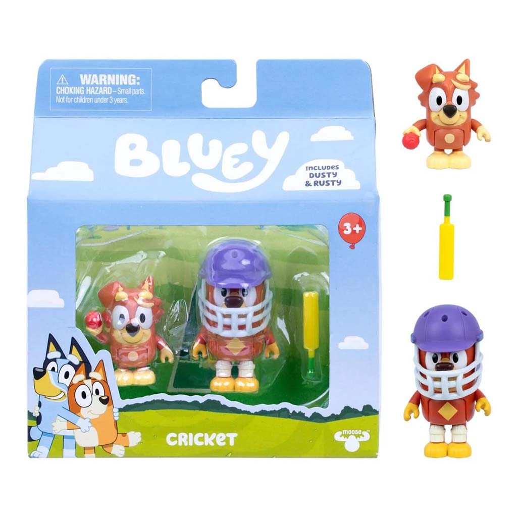 Bluey: Dupla figura csomag - Krikett kép 2