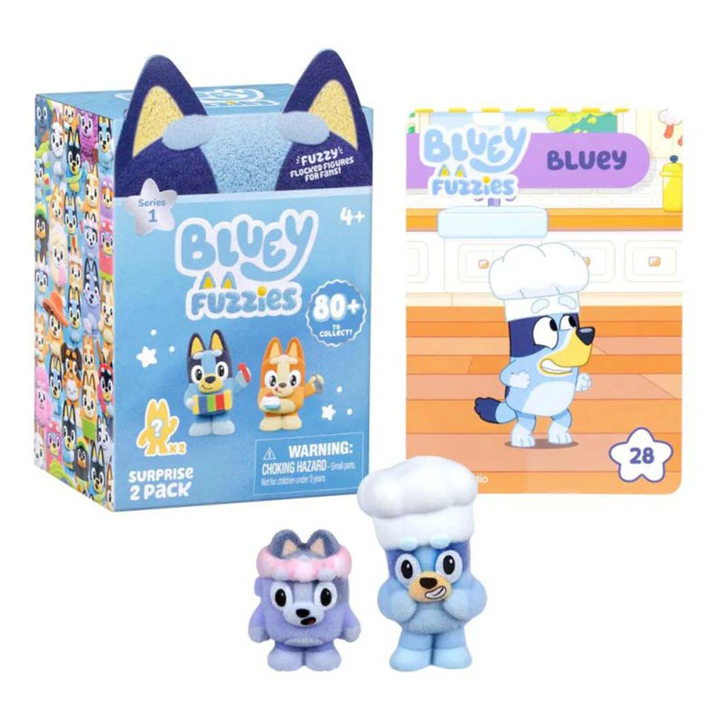 Bluey Fuzzies meglepetés csomag 2db figurával kép 2