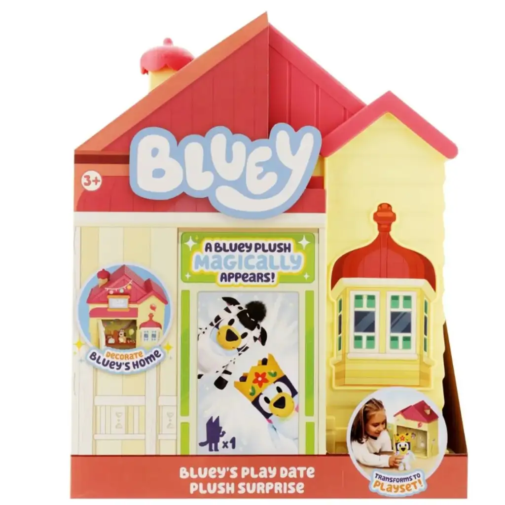 Bluey Házikó meglepetés plüssel kép 1