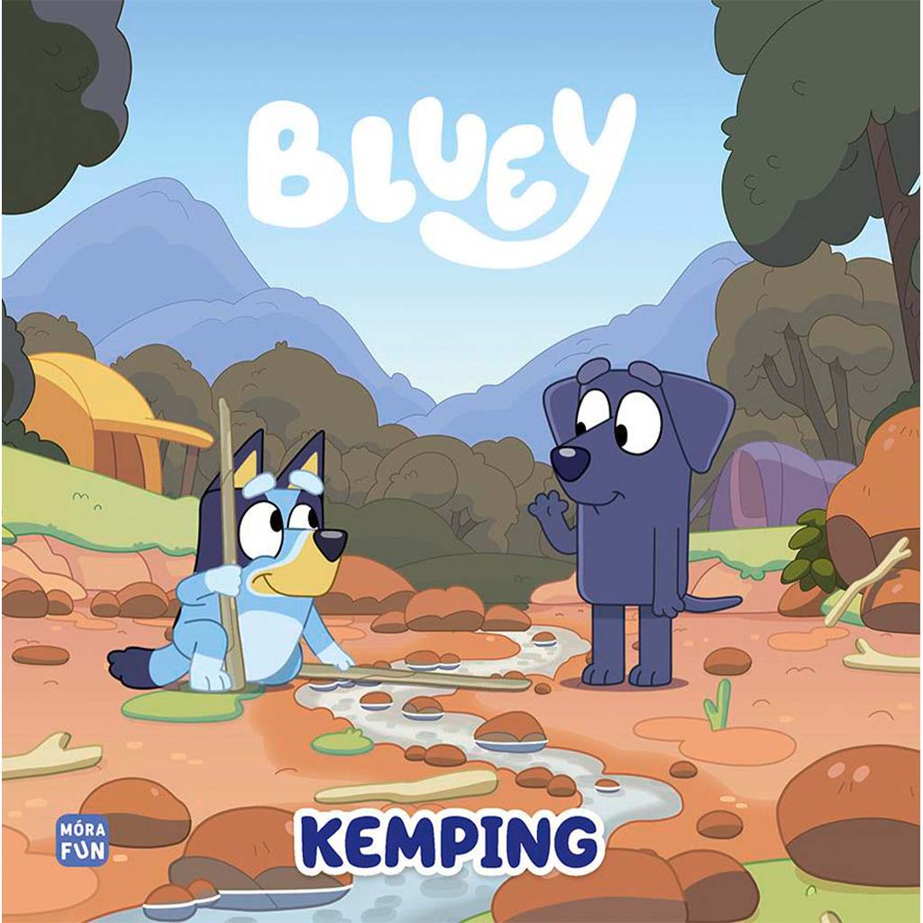 Móra: Bluey - Kemping mesekönyv kép 1