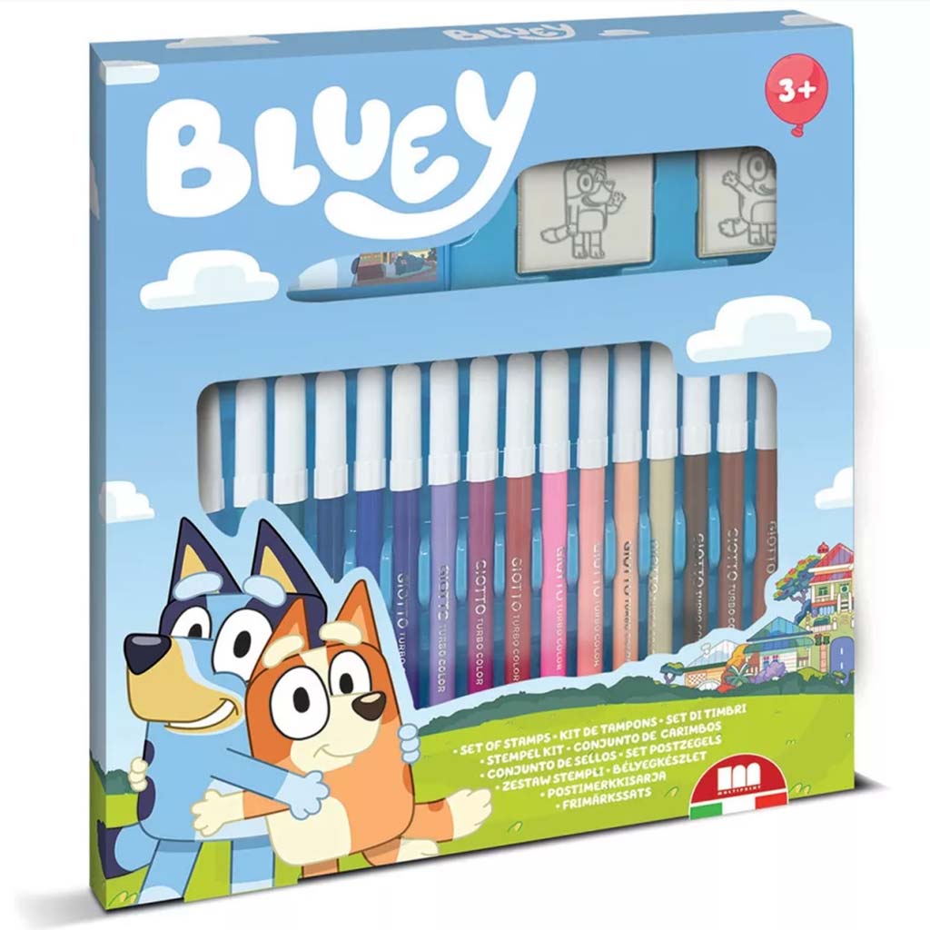 Bluey nyomdakészlet filcekkel 18db-os szett - Multiprint kép 1