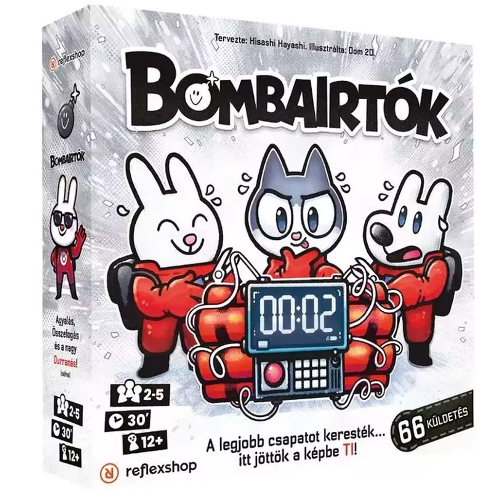 Bombairtók – Kooperatív társasjáték kép 1