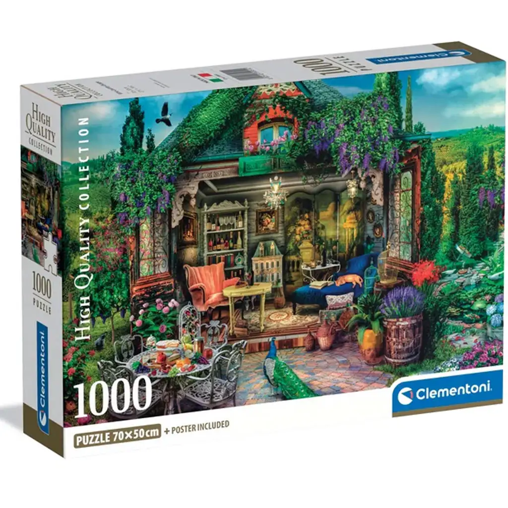 Villaterasz a borvidékről HQC 1000db-os puzzle - Clementoni kép 1