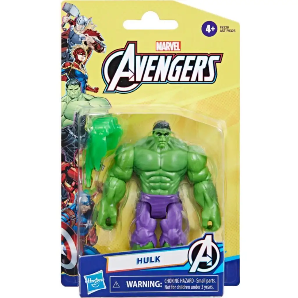 Bosszúállók: Hulk 10cm-es akciófigura kiegészítővel - Hasbro kép 1