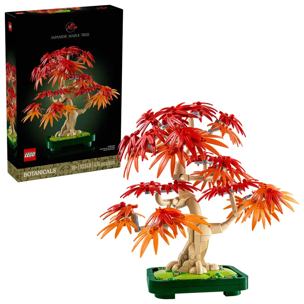LEGO® Botanicals: Vöröslevelű japán juhar bonsai (10348) kép 1