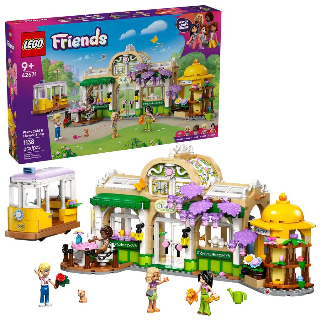 LEGO® Friends: Botanikus kávéház és virágbolt (42671) kép 1