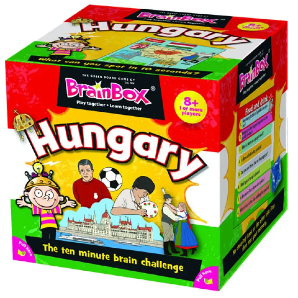 Brainbox: Hungary társasjáték kép 1