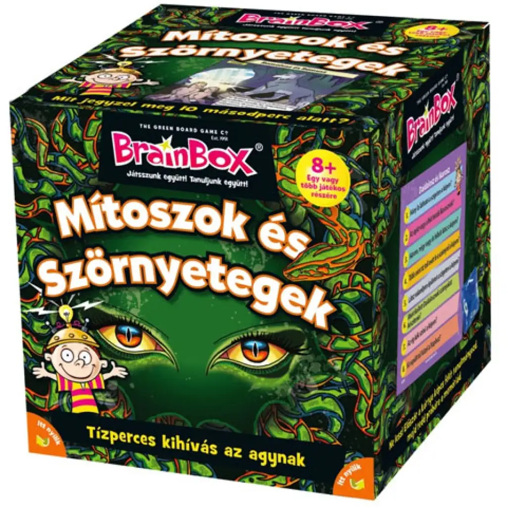 BrainBox Mítoszok és szörnyetegek társasjáték kép 1