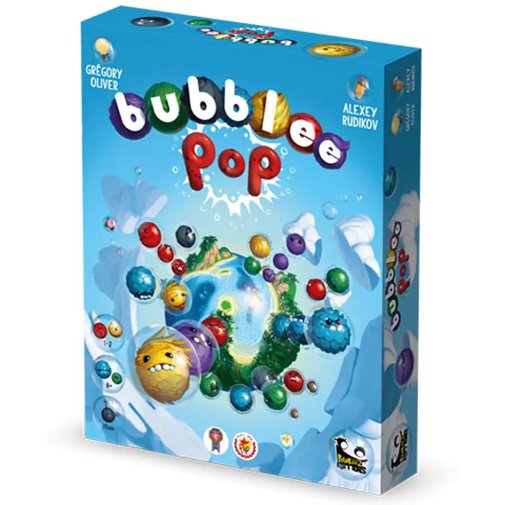 Bubblee pop társasjáték - Angol nyelvű kép 1