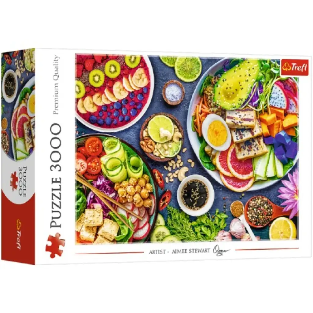 Buddha tál 3000db-os puzzle - Trefl kép 1