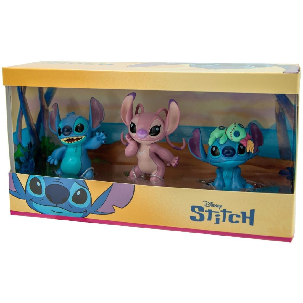 Disney Stitch 3db-os figura szett - Bullyland kép 1