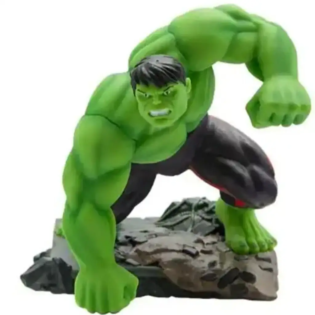 Bosszúállók Hulk 12cm-es játékfigura talapzattal- Bullyland kép 1