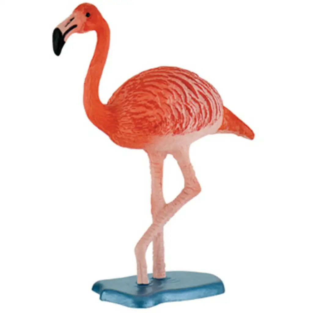 Flamingó játékfigura - Bullyland kép 1