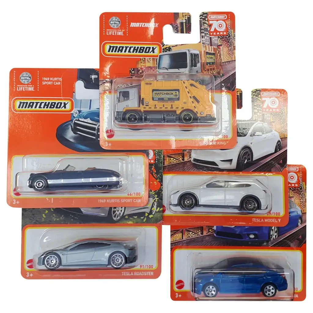 Matchbox: Gyűjthető kisautók 1/64 méretarányban 1db - Mattel kép 1
