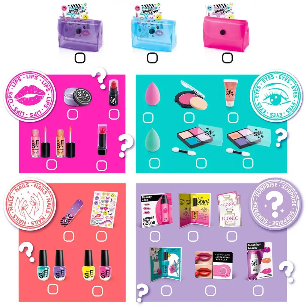 Style 4 Ever mini beauty meglepetés smink szett 1db kép 2