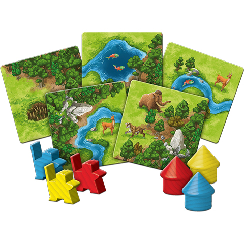Carcassonne Vadászok és gyűjtögetők társasjáték - Piatnik kép 3