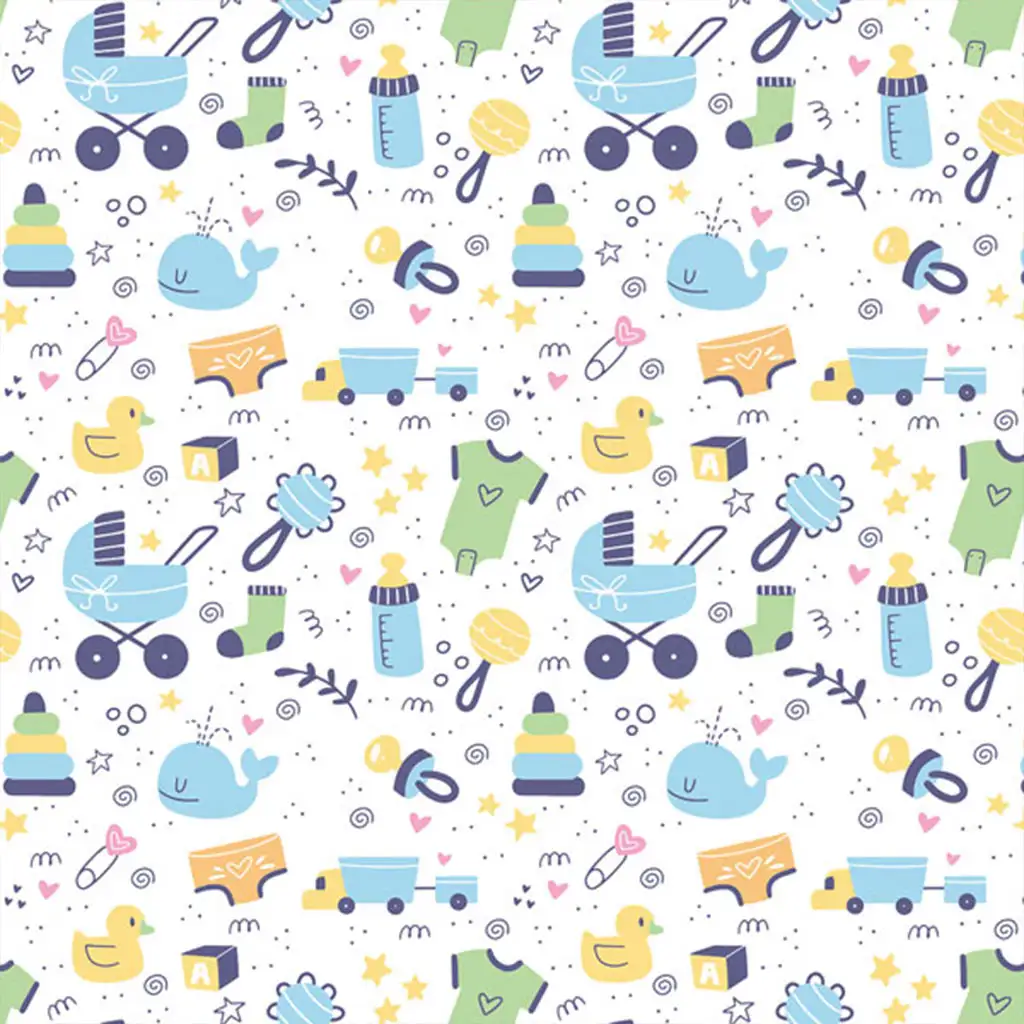 Cardex: Babás csomagolópapír 100x70cm kép 1