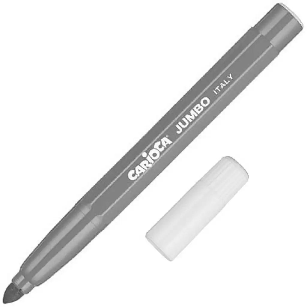 Carioca: Lemosható Jumbo filctoll szürke színben 1db kép 1
