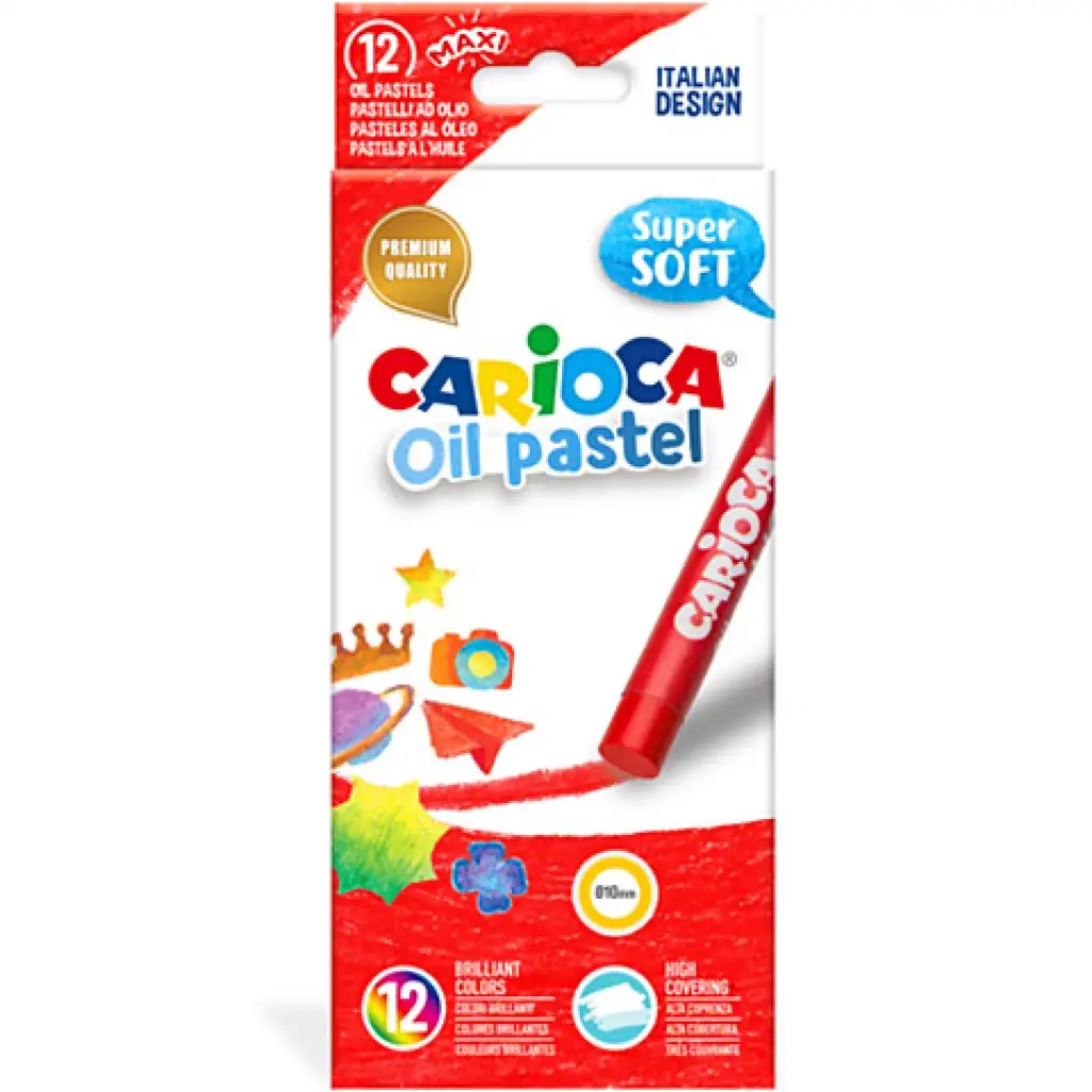 Carioca: Maxi Olajpasztell kréta szett 12db-os kép 1