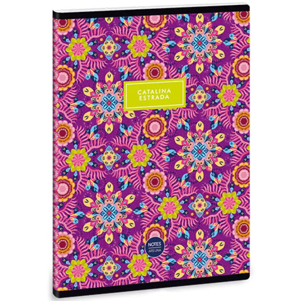 Ars Una: Catalina Estrada mandala extra kapcsos kockás füzet A/5 kép 1